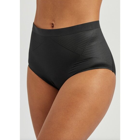 Spanx Thinstincts 2.0 High Waisted Brief Womens 3XL Black Shapewear Smoothing - Picture 1 of 7